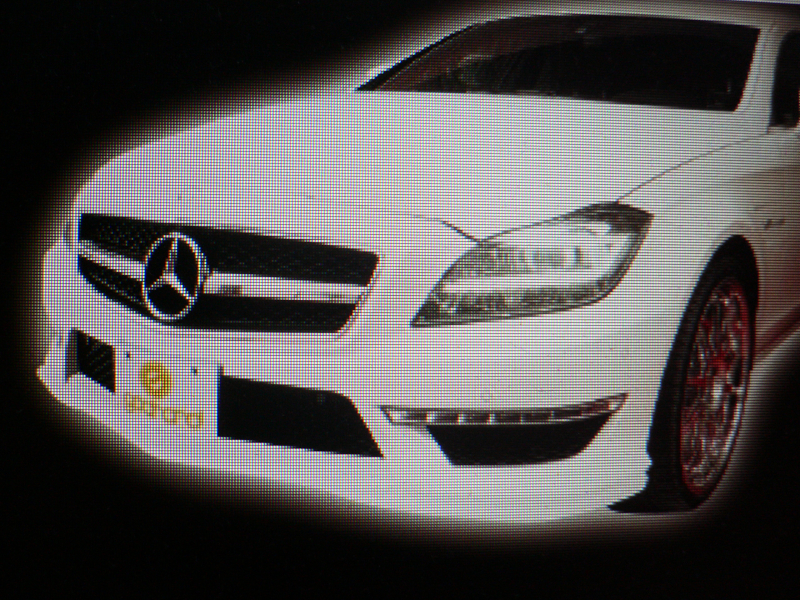 AMG W218前期CLS63 フロントリップスポイラー 未塗装