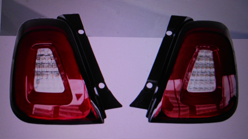 LEDテールレンズ　 ＦＩＡＴ５００／ＡＢＡＲＴＨ５９５／６９５ アバルト FIAT ABARTH 500 595 695 LED テールレンズ テール