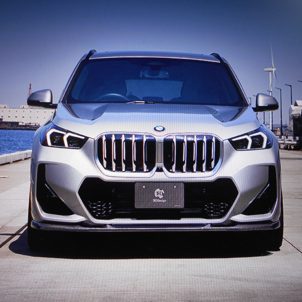 U11 X1 M-Sport フロントリップスポイラー（カーボン）3101－81113 BMW用